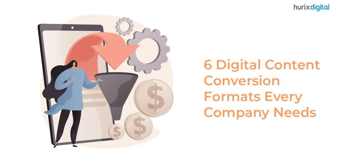 Digital Content Conversion Formats